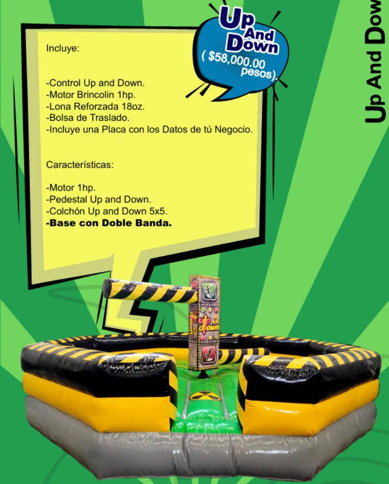 🔃 Up And Down – Equipo Completo