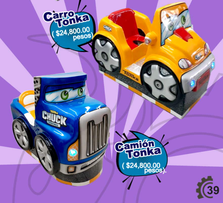 Carro y Camión Tonka Montables - Montables MexBull